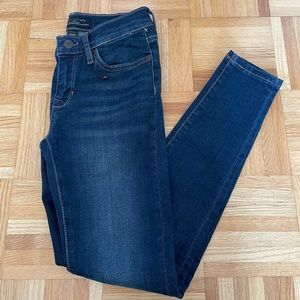 Banana Republic Dark Blue Skinny Sculpt Skinny Jeans - Size 24/00P (Petite) -New